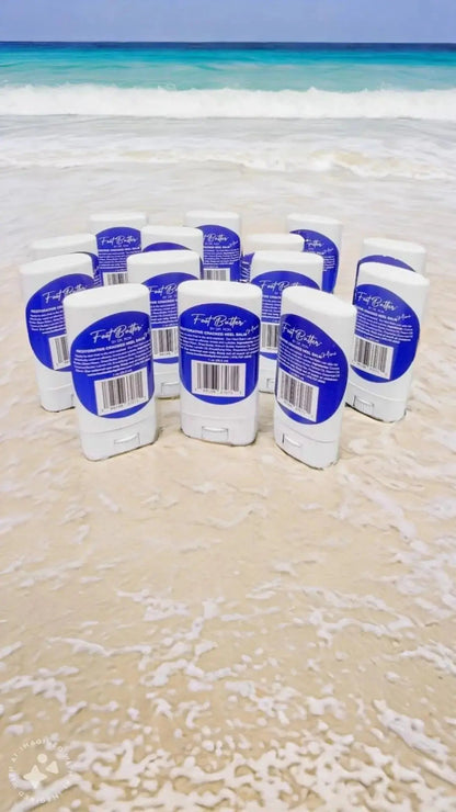 Foot Butter Travel Set – Mini Moisturizers &amp; Pumice Scrub