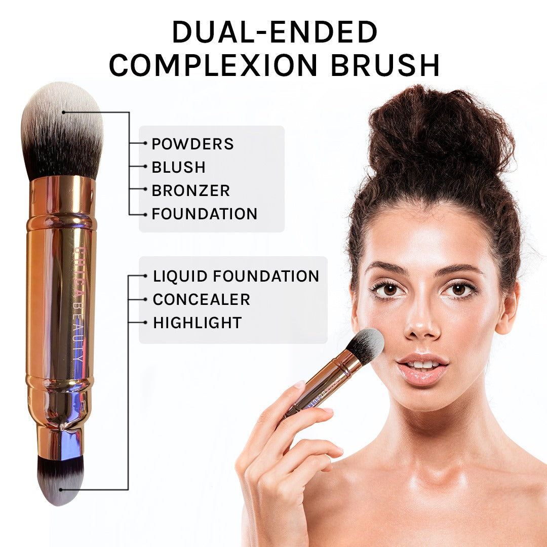 Dual-Ended Retractable Complexion Brush (Featured in IPSY) by Chica Beauty