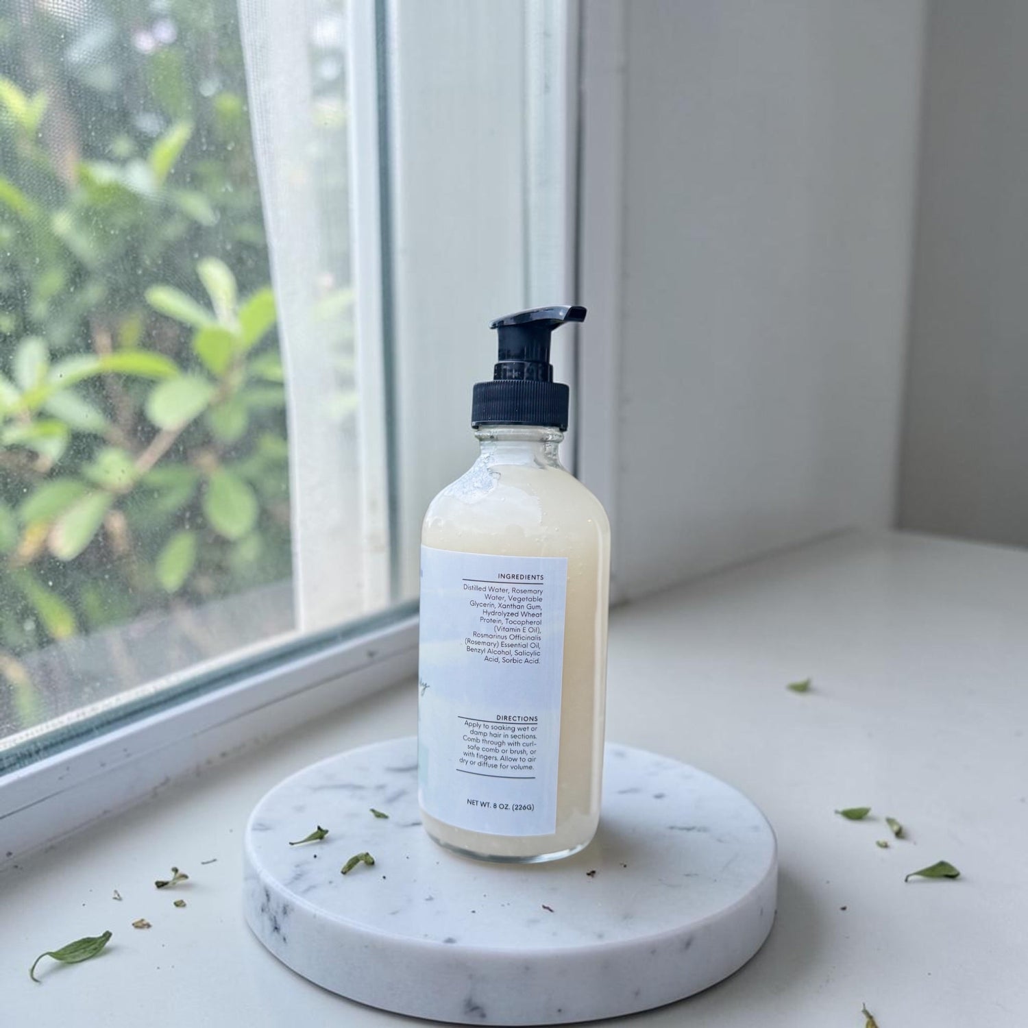 Rosemary Curl Gel (Medium to Strong Hold) by Living Water Organics