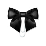 Satin Bow Bookmark -Black
