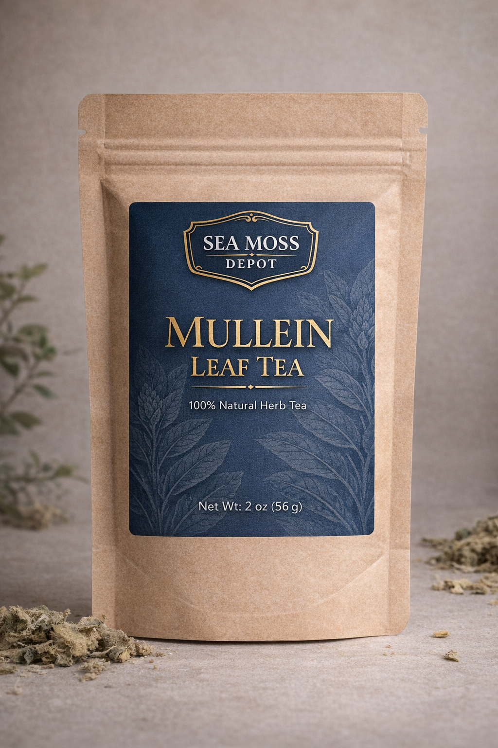 Lung Support Bundle – Mullein Leaf Tea + Healing Lung Meal Plan (PDF) by Seamoss depot