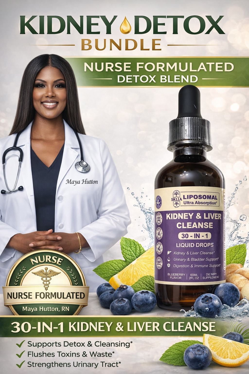 Reclaim Your Kidneys Bundle – Kidney Disease Naturally (Stages 1-5) and Diabetes by Seamoss depot