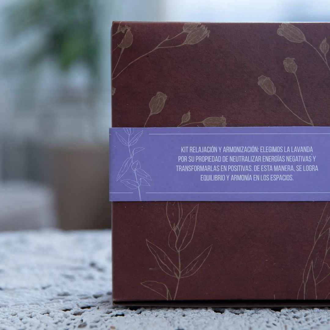 Lavender Herbal Gift Box | Relaxation