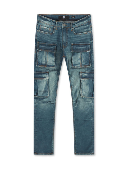 Jordan Craig Sean Cargo Jeans - Vintage by Denim Exchange