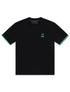 Psycho Bunny Saratoga Fashion Tee - Black by Denim Exchange