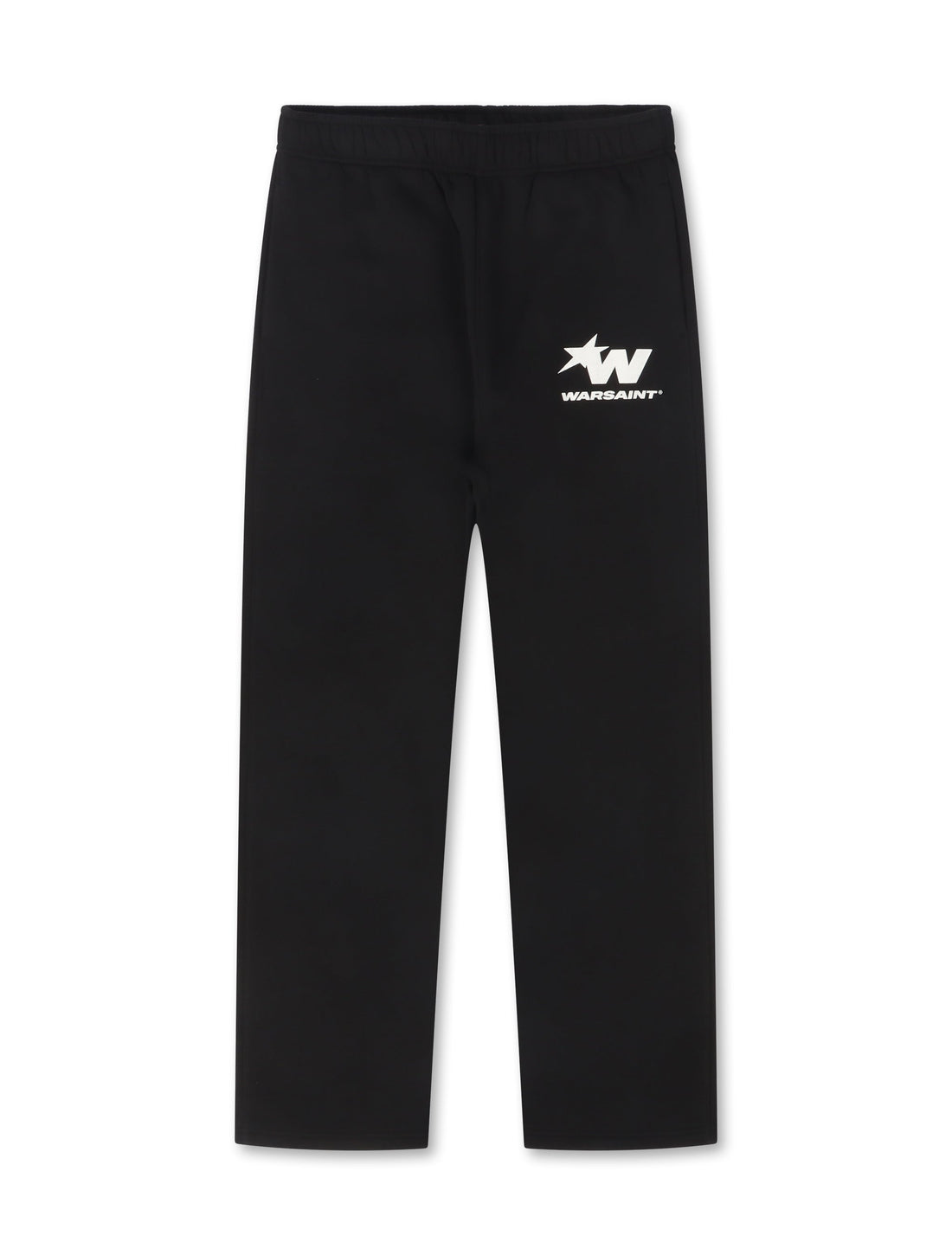 Warsaint Signature Star Sweatpants - Black by Denim Exchange