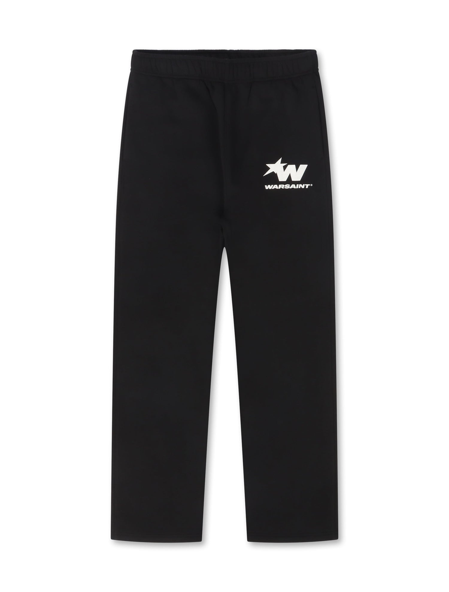 Warsaint Signature Star Sweatpants - Black by Denim Exchange