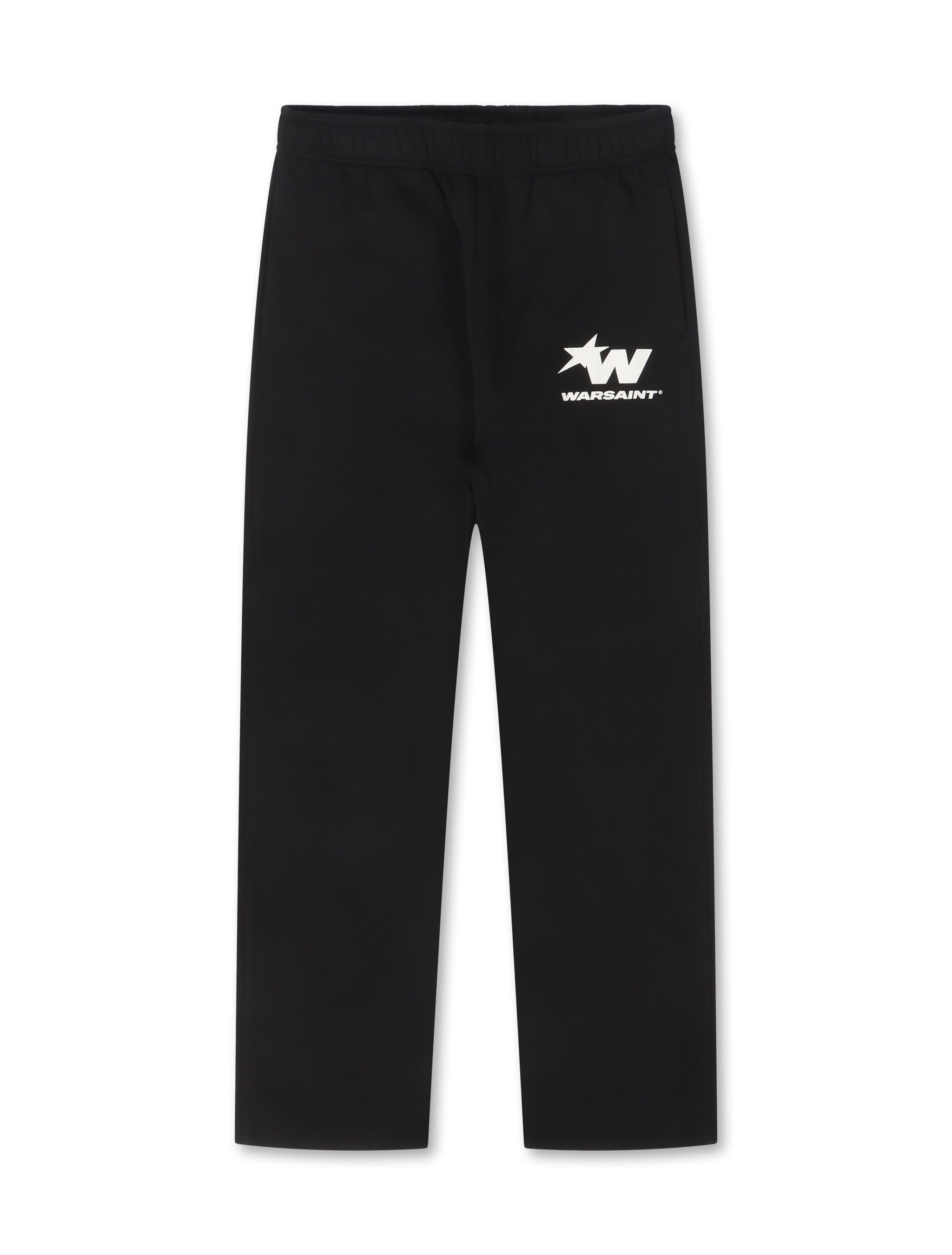 Warsaint Signature Star Sweatpants - Black by Denim Exchange