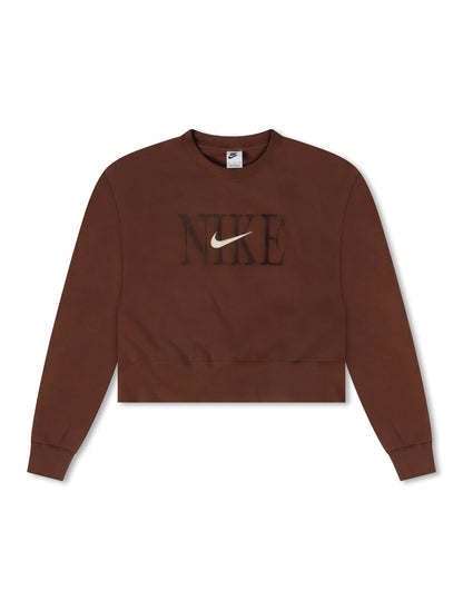 Nike Womens Sportswear Phoenix Fleece - Fauna Brown/Pale Ivory by Denim Exchange