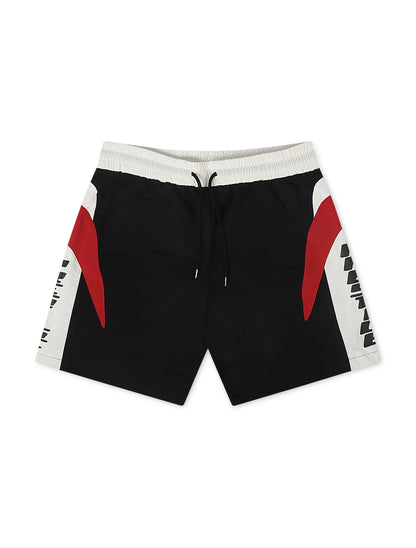 Prestige Nylon Shorts - Red by Denim Exchange
