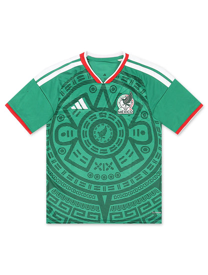 Adidas Mexico 26 Home Jersey - Bold Green by Denim Exchange