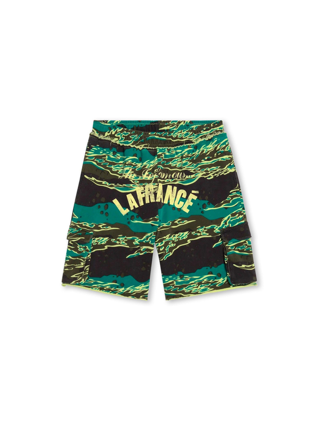 Puma Lafrance Supply Terry Shorts - Green Terrain by Denim Exchange