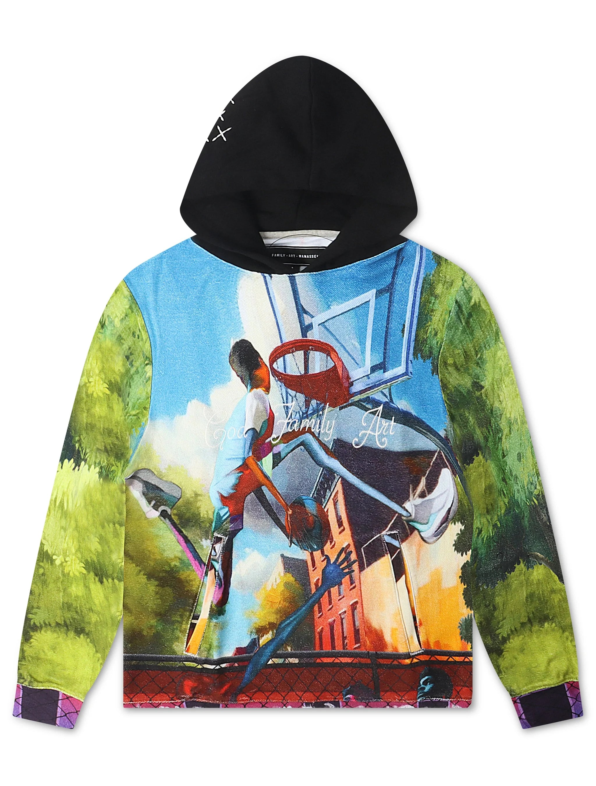 GFA Manassehy Mad Skills Hoodie - Black by Denim Exchange