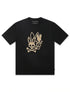 Psycho Bunny Aussie Graphic Tee - Black by Denim Exchange