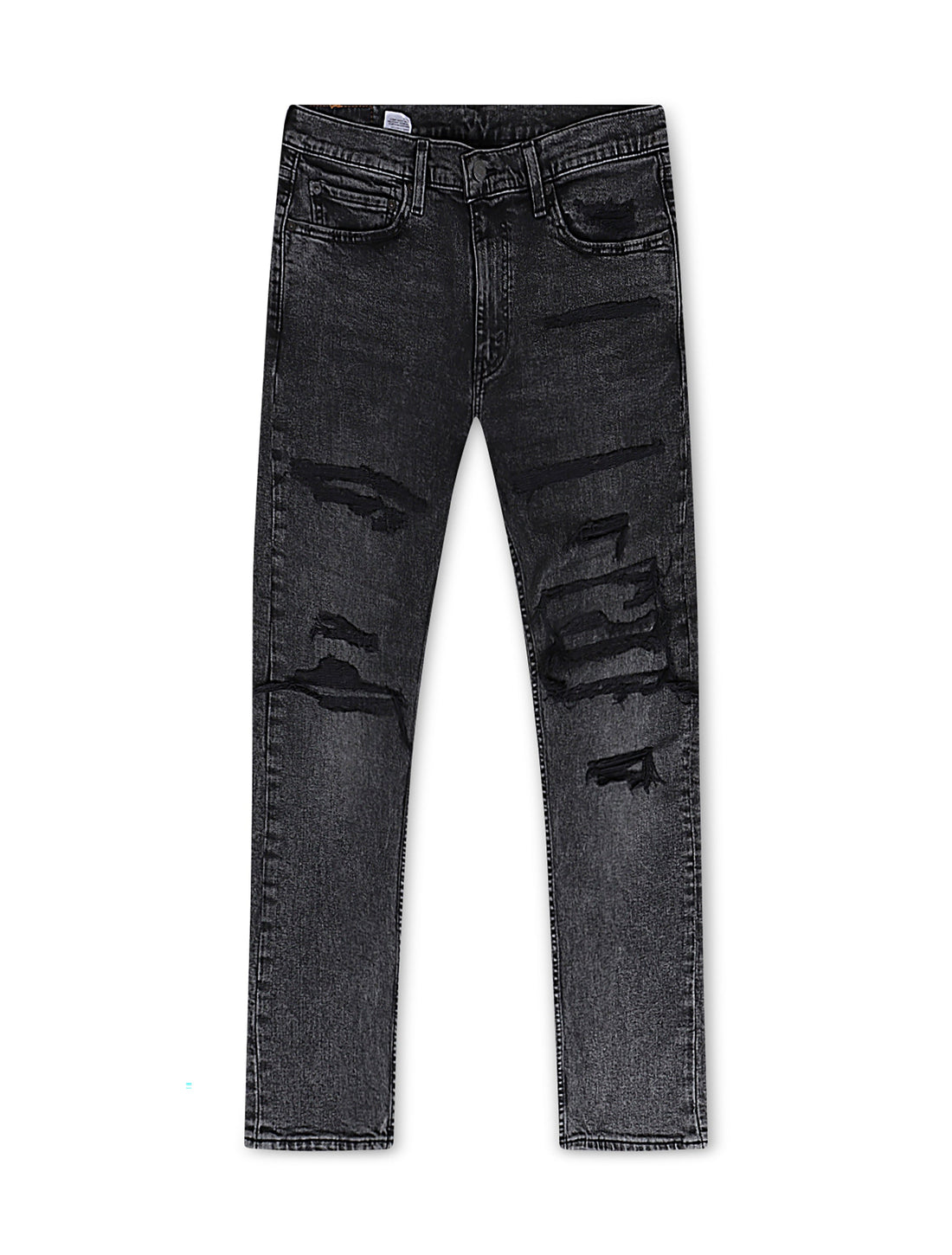 Levis 512™ Slim Taper Jeans - Washed Black by Denim Exchange