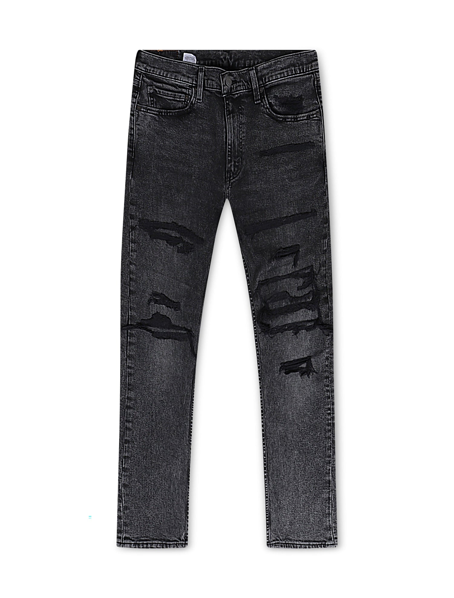 Levis 512™ Slim Taper Jeans - Washed Black by Denim Exchange