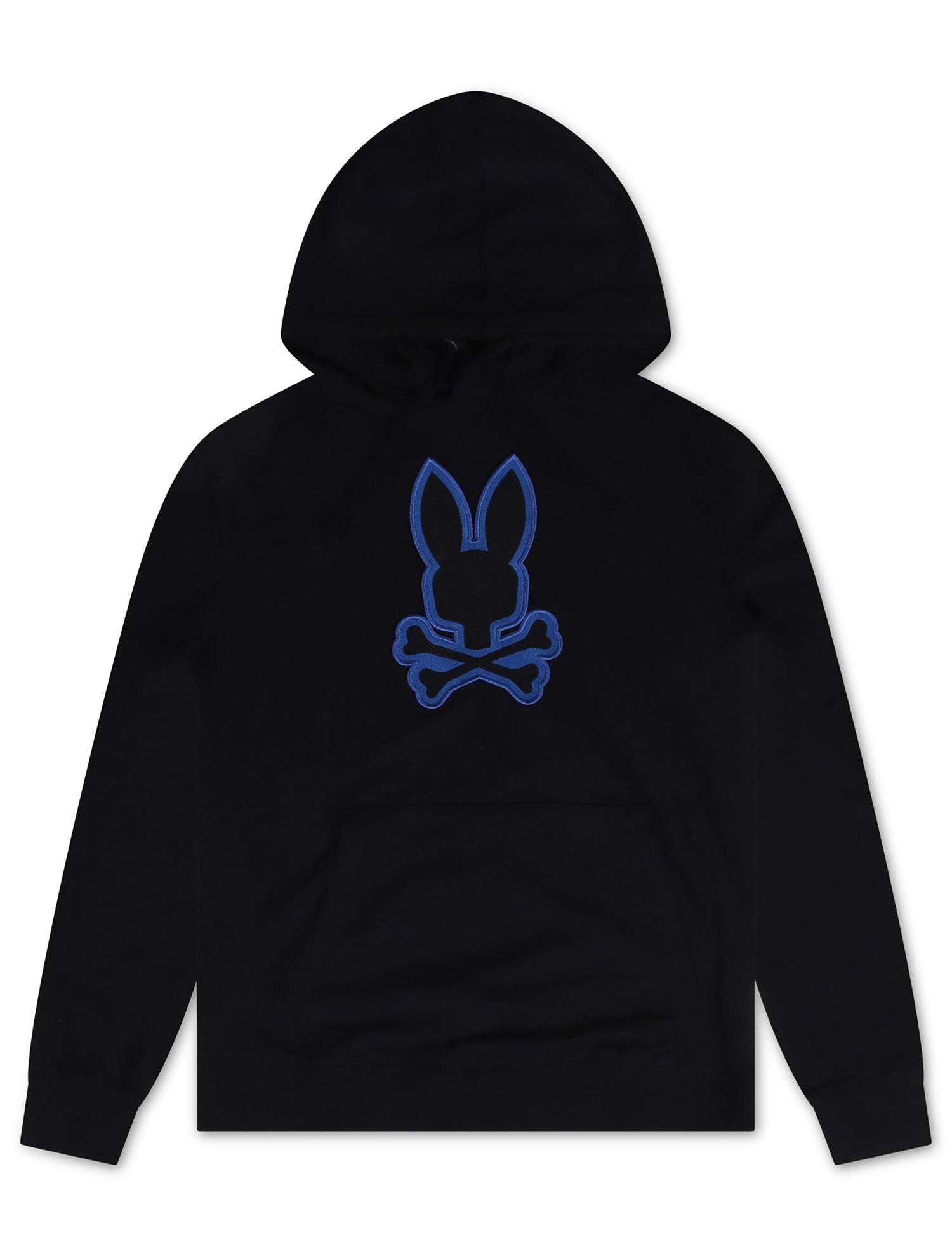 Psycho Bunny Walter Hoodie - Black by Denim Exchange