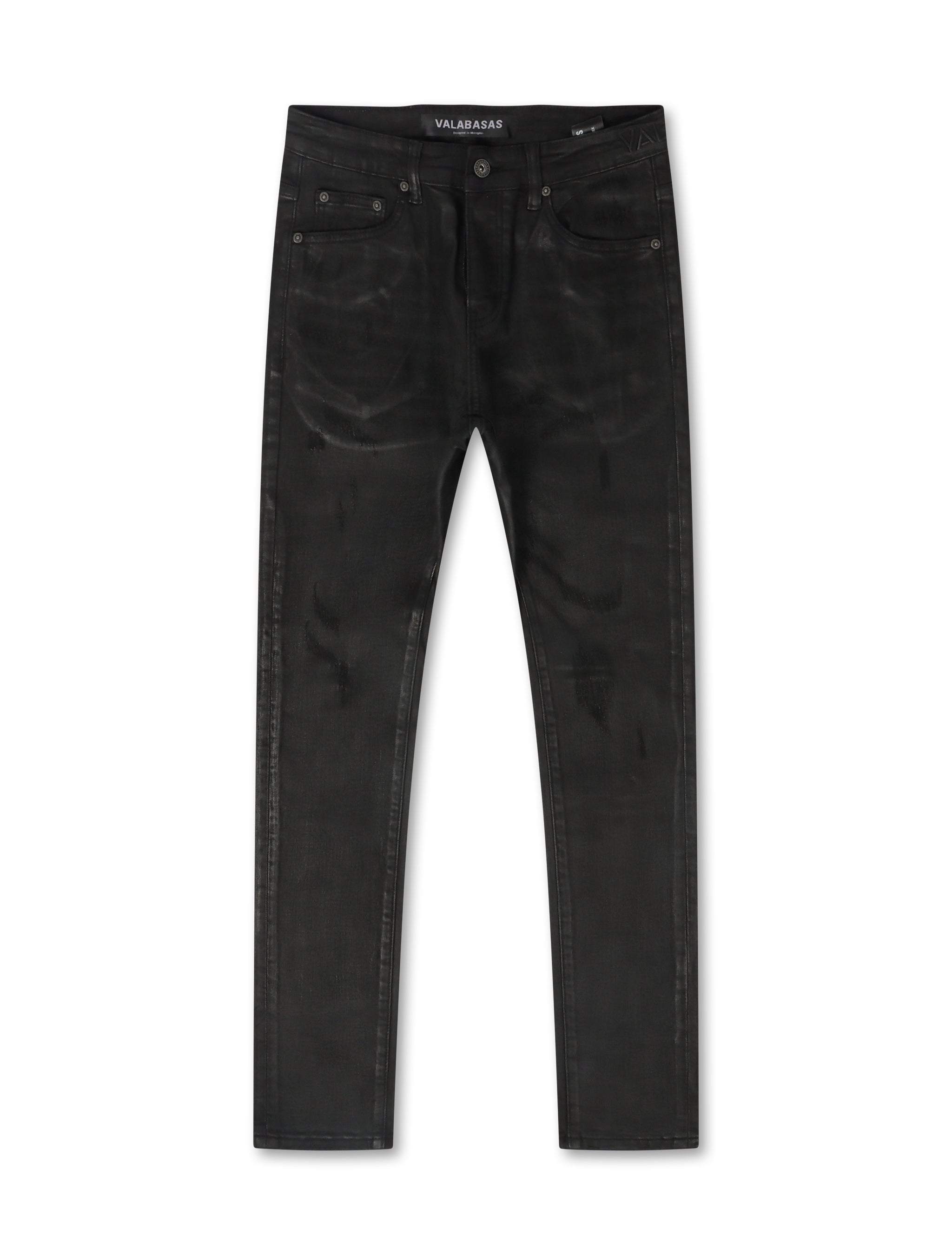 Valabasas Nitric Jean - Black Waxed by Denim Exchange
