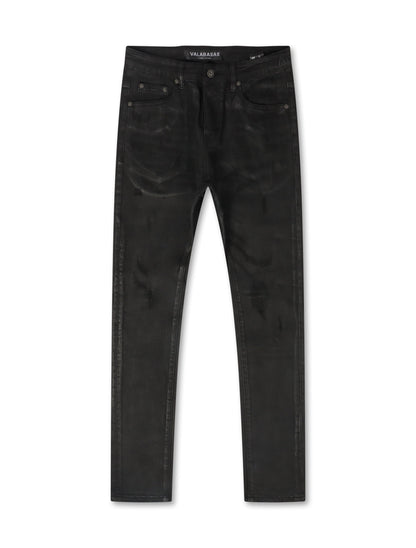 Valabasas Nitric Jean - Black Waxed by Denim Exchange