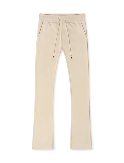 Jordan Craig Uptown Fleece Stacked Sweatpants - Taupe by Denim Exchange