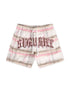 Sugarhill Tudor Mohair Shorts - Pink Plaid by Denim Exchange
