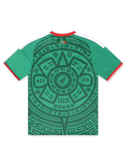 Adidas Mexico 26 Home Jersey - Bold Green by Denim Exchange