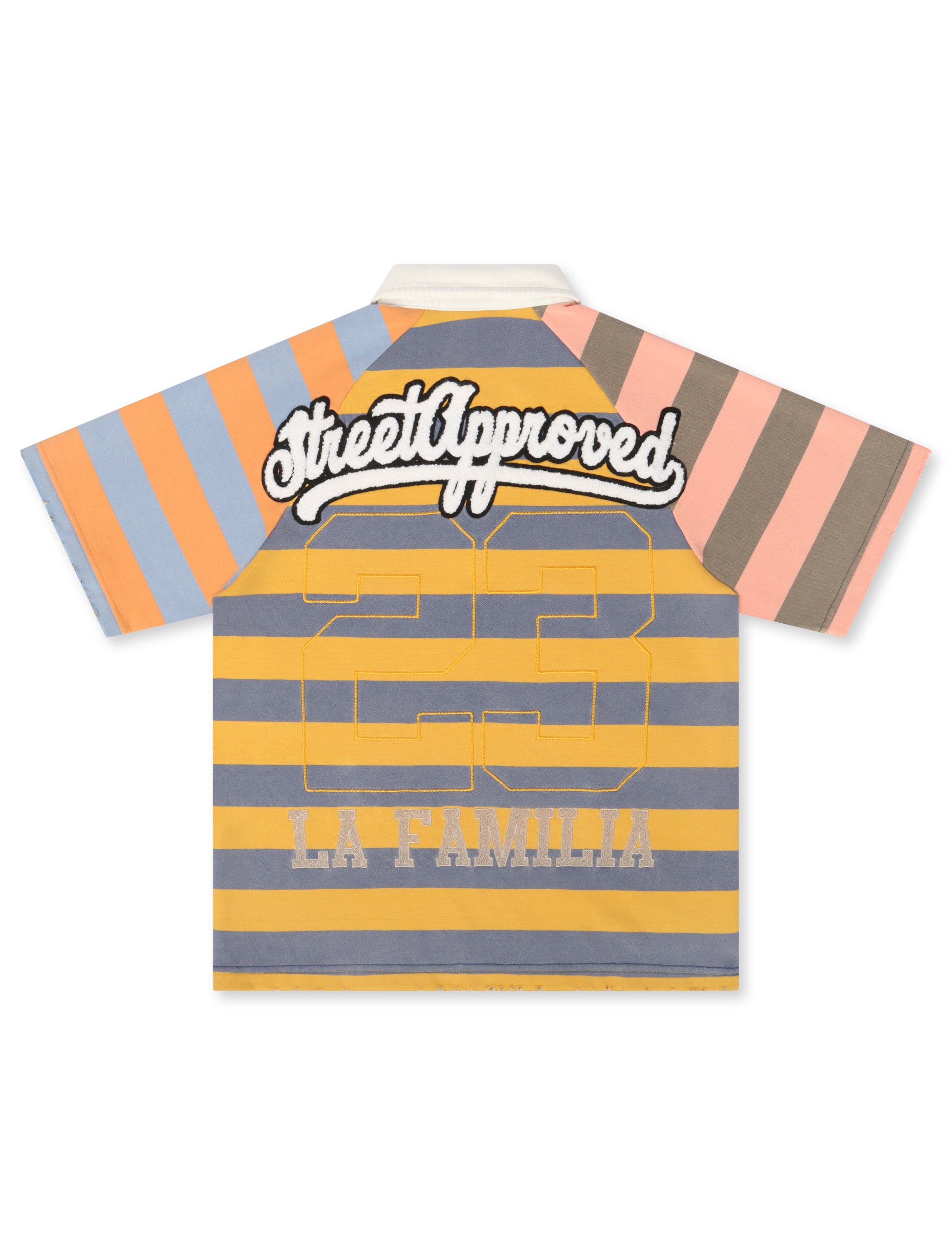 Street Approved Raglan Polo - Multicolor by Denim Exchange