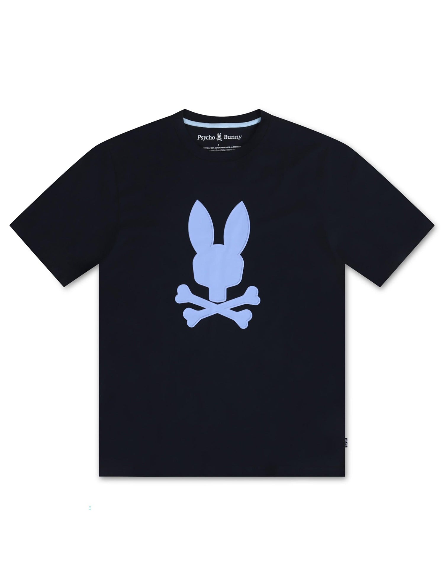 Psycho Bunny Houston Graphic Tee - Navy by Denim Exchange