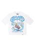 Godspeed GMYC Wave Runner Boxy Tee - White by Denim Exchange
