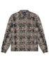 Rebel Denim Rhinestone Flannel - Navy by Denim Exchange