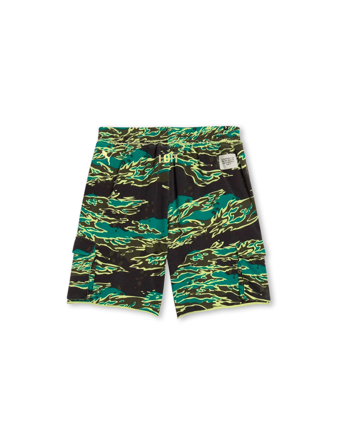 Puma Lafrance Supply Terry Shorts - Green Terrain by Denim Exchange