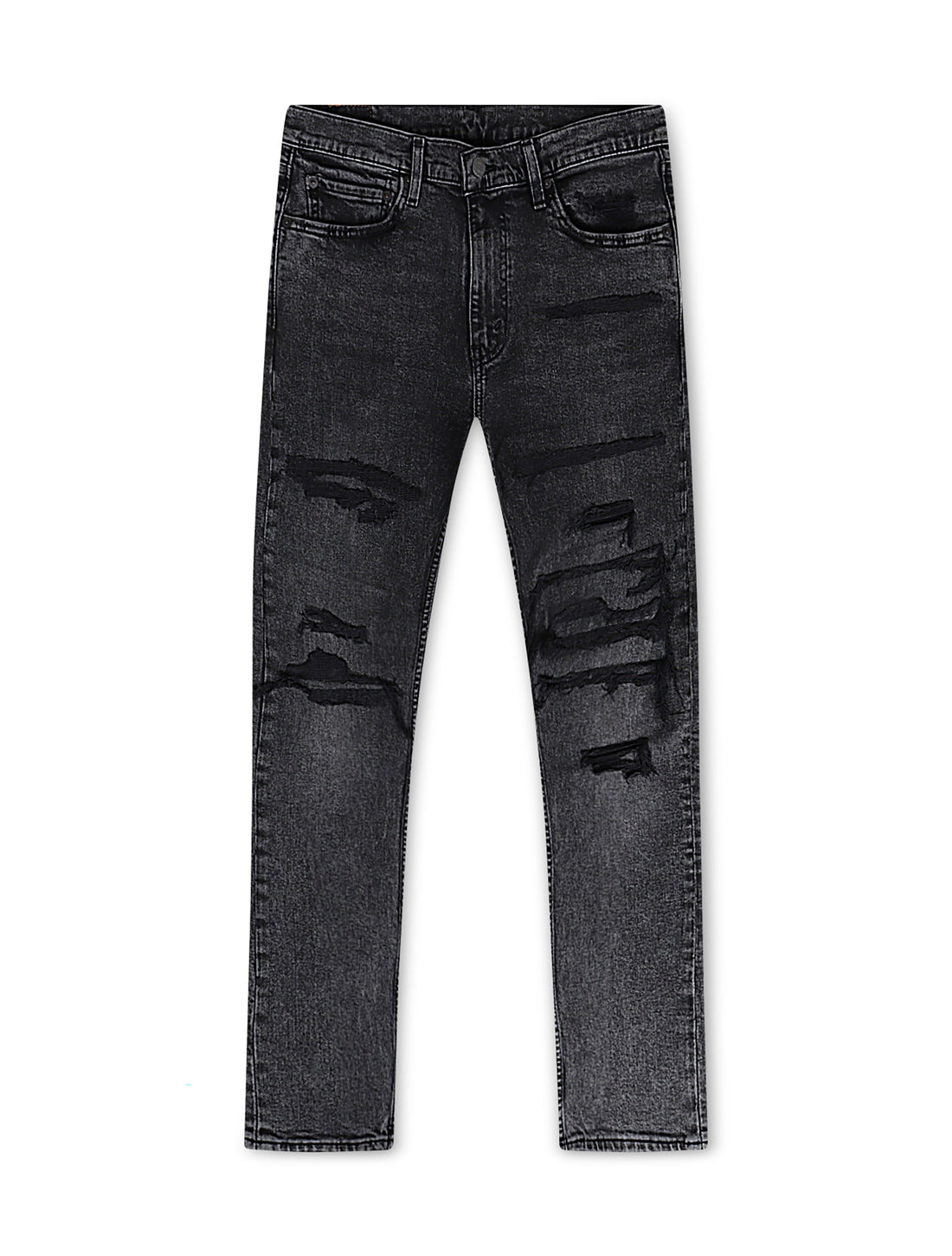 Levis 512™ Slim Taper Jeans - Washed Black by Denim Exchange