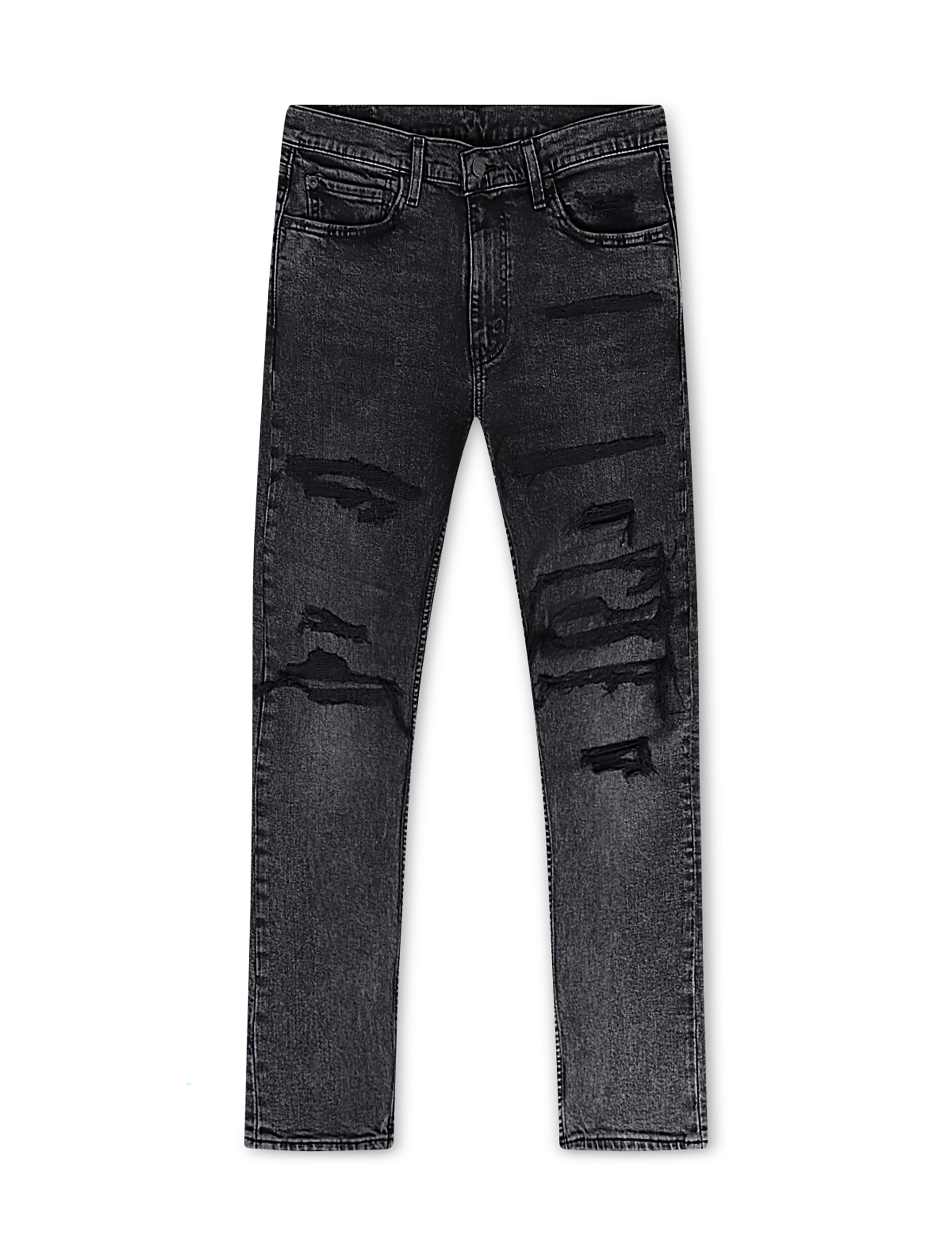 Levis 512™ Slim Taper Jeans - Washed Black by Denim Exchange