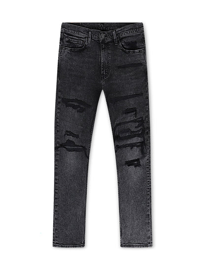 Levis 512™ Slim Taper Jeans - Washed Black by Denim Exchange