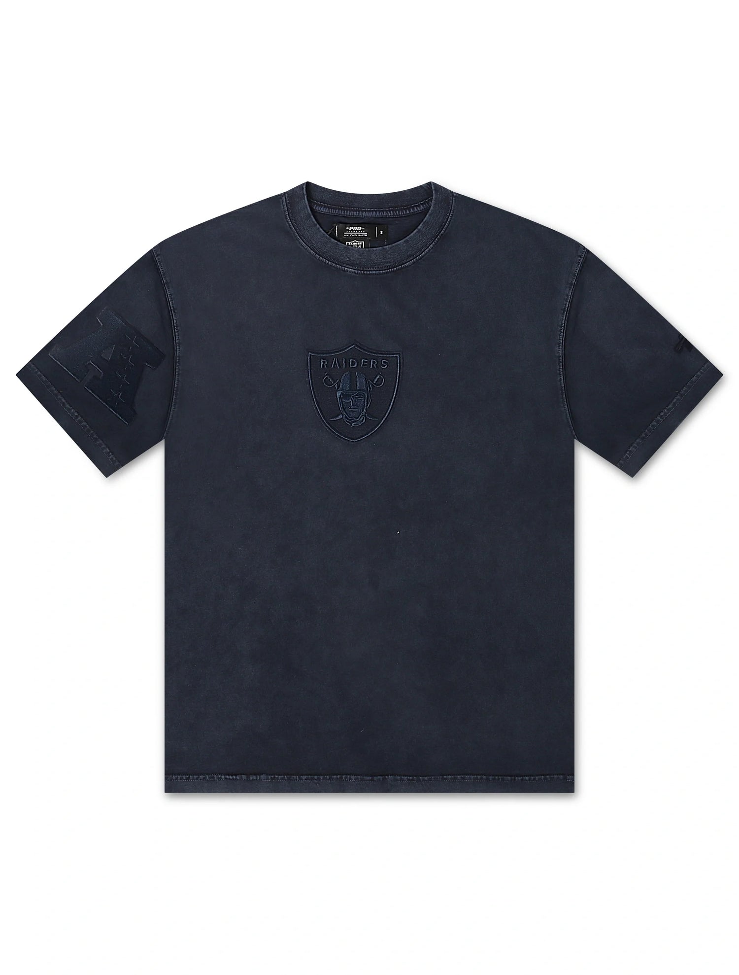 Pro Standard Raiders Logo Tee - Vintage Navy by Denim Exchange