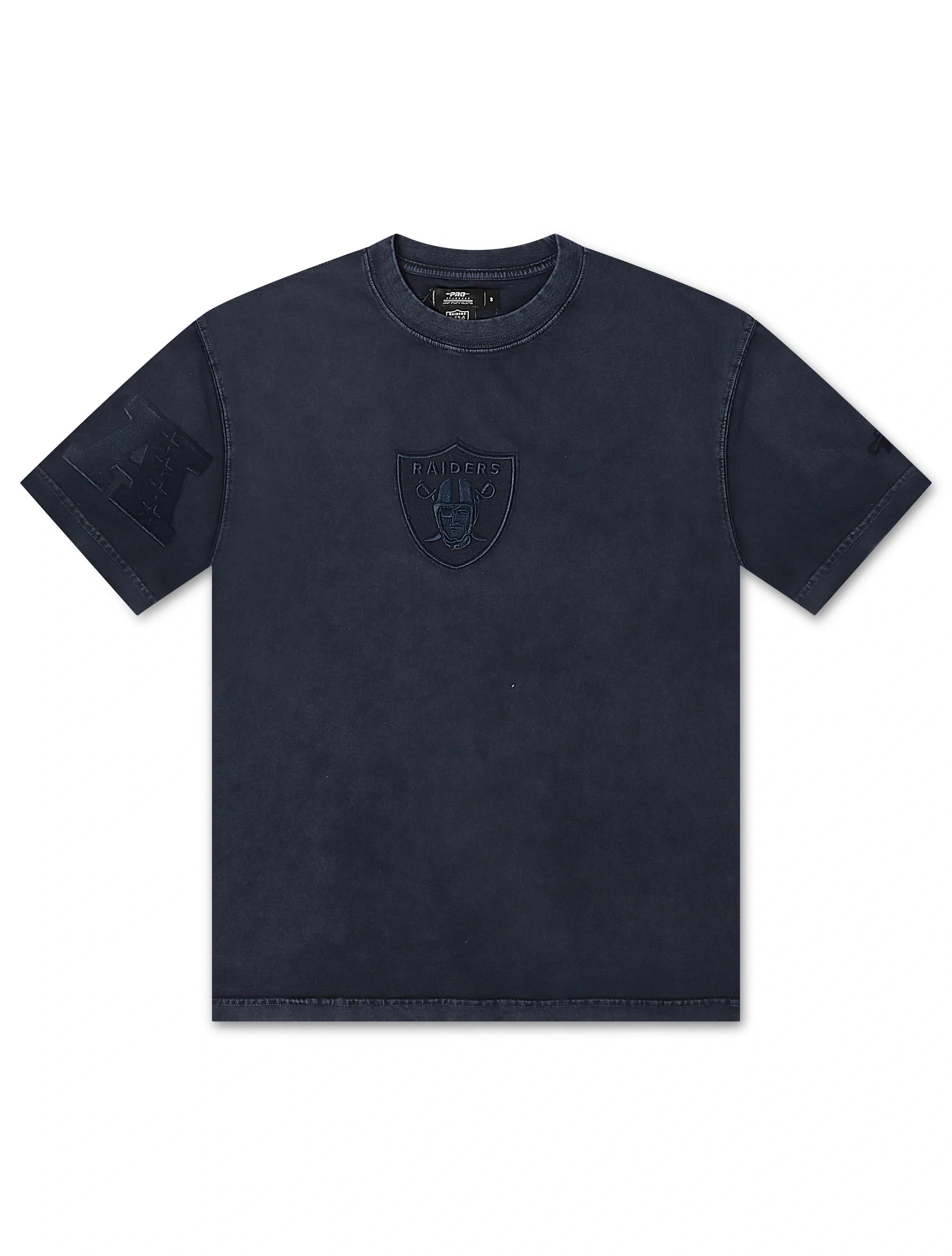 Pro Standard Raiders Logo Tee - Vintage Navy by Denim Exchange