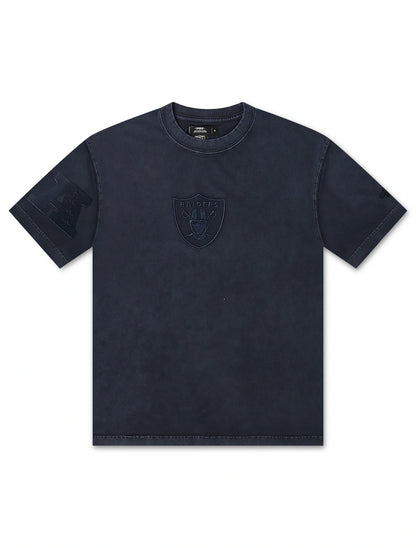 Pro Standard Raiders Logo Tee - Vintage Navy by Denim Exchange