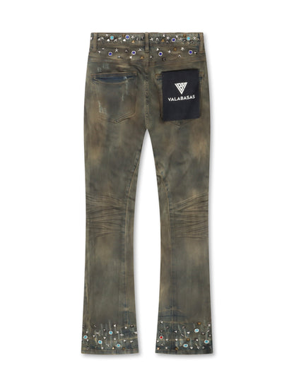 Valabasas ION Stacked Jeans - Wax Vintage Wash by Denim Exchange