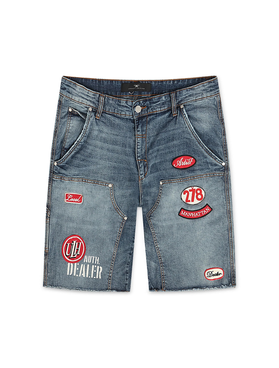 Jordan Craig Local Dealer Jean Shorts - Aged Wash by Denim Exchange