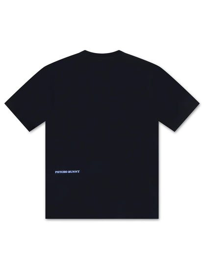 Psycho Bunny Houston Graphic Tee - Navy by Denim Exchange