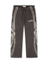 BLDG4 Star Wide Leg Pant - Charcoal Art by Denim Exchange