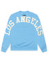 Pro Standard LA Dodgers Wingspan Drop Shoulder Crewneck - University Blue by Denim Exchange