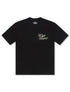 Warsaint Script Statement Tee - Black by Denim Exchange
