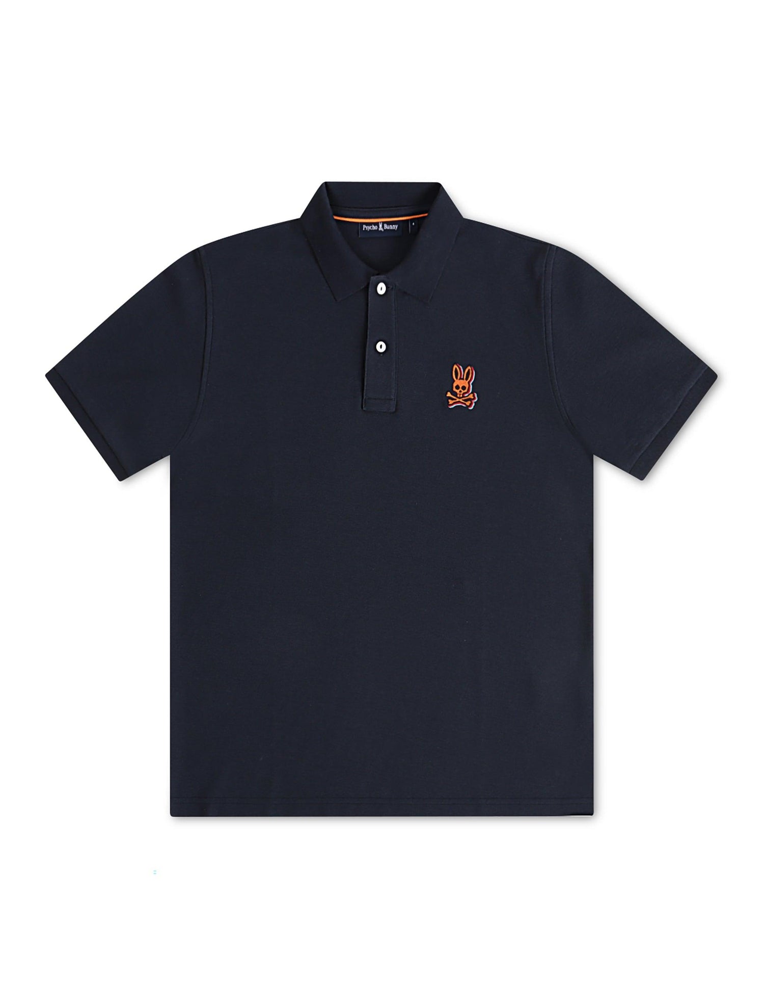 Psycho Bunny Sanderson Pique Polo - Navy by Denim Exchange