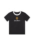 Nike Womens Sportswear Chill Cropped Knit Tee - Black by Denim Exchange