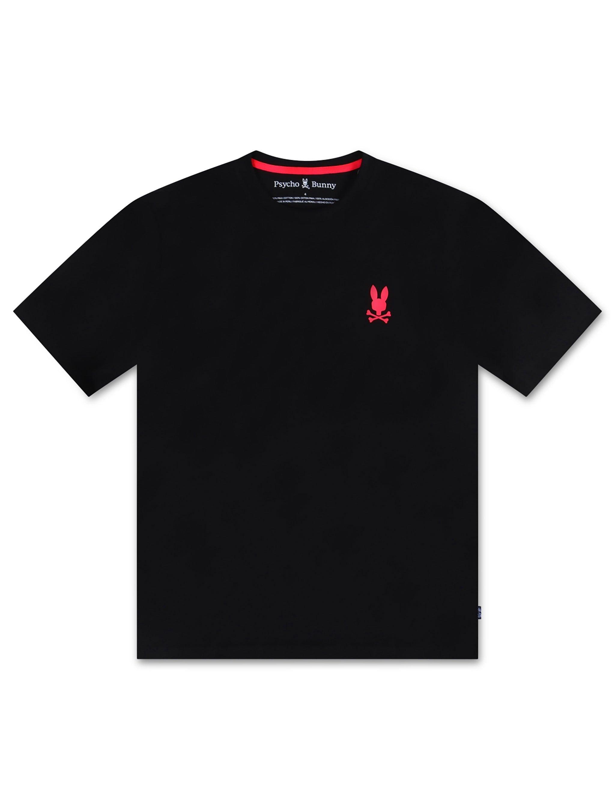 Psycho Bunny Sloan Back Graphic Tee - Black by Denim Exchange