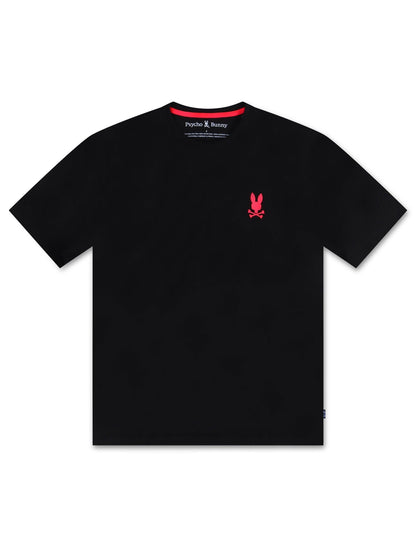 Psycho Bunny Sloan Back Graphic Tee - Black by Denim Exchange
