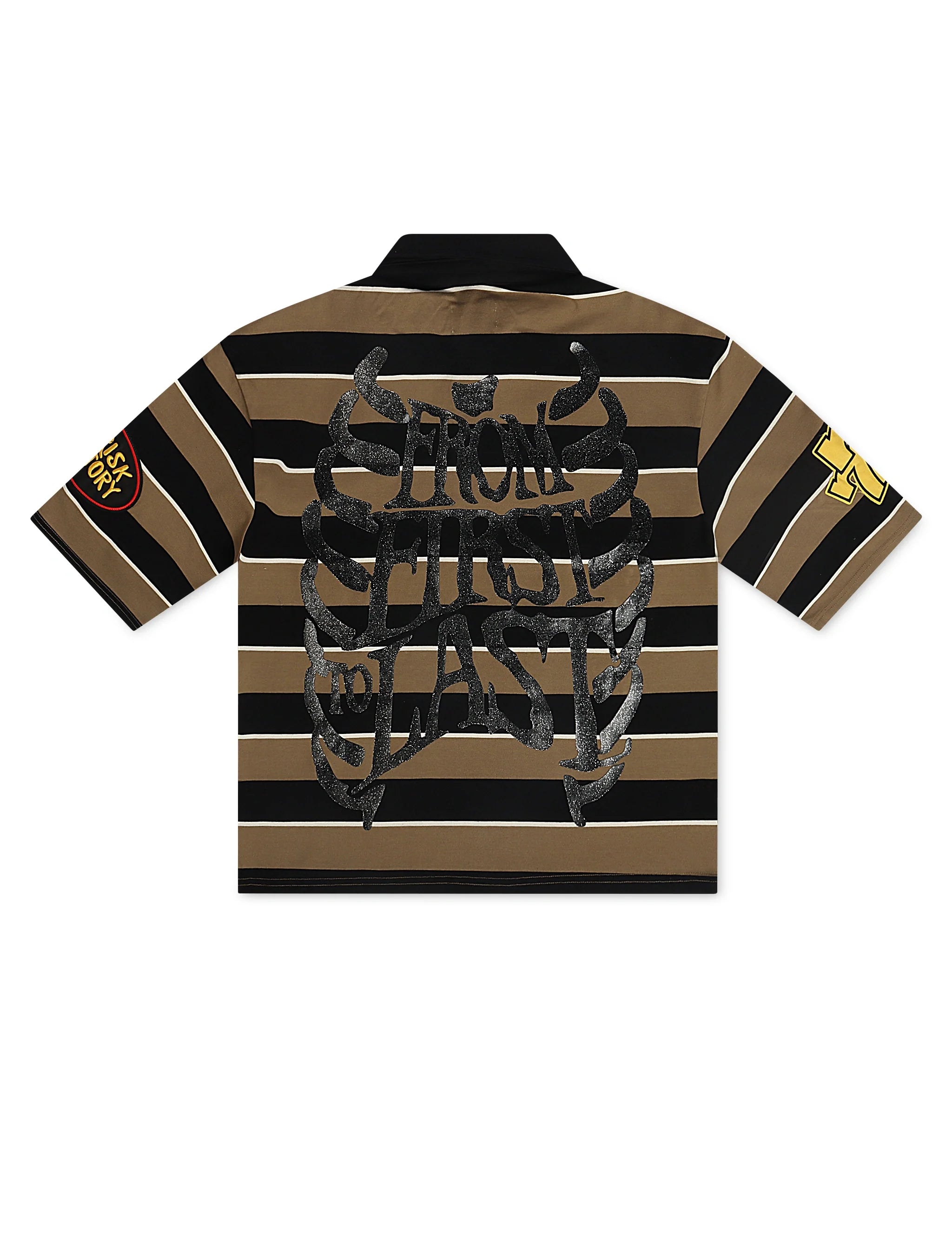 Kleep Winnie Knit Polo - Brown by Denim Exchange