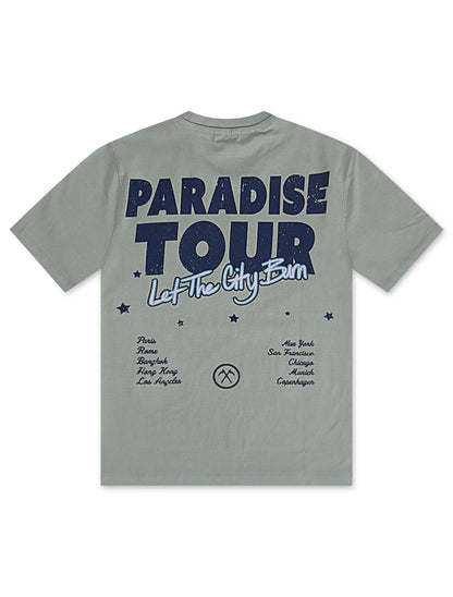 Jordan Craig Paradise Tour Tee - Light Sage by Denim Exchange