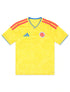 Adidas Colombia 26 Home Jersey - Impact Yellow by Denim Exchange